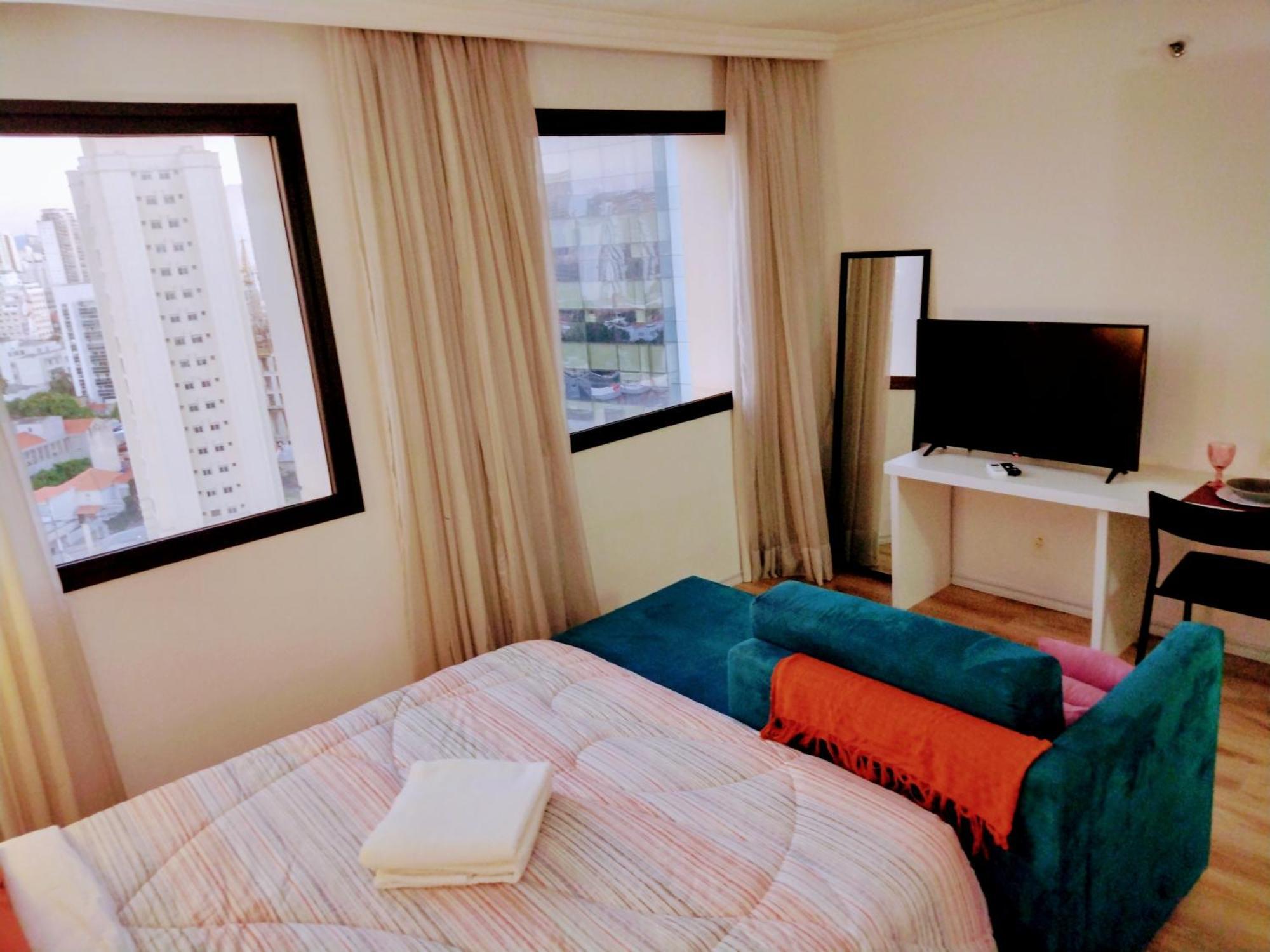 סאו פאולו The Best Urban Deluxe - Duplex Studio - Hotel Qlty Faria Lima - By Luxxor מראה חיצוני תמונה