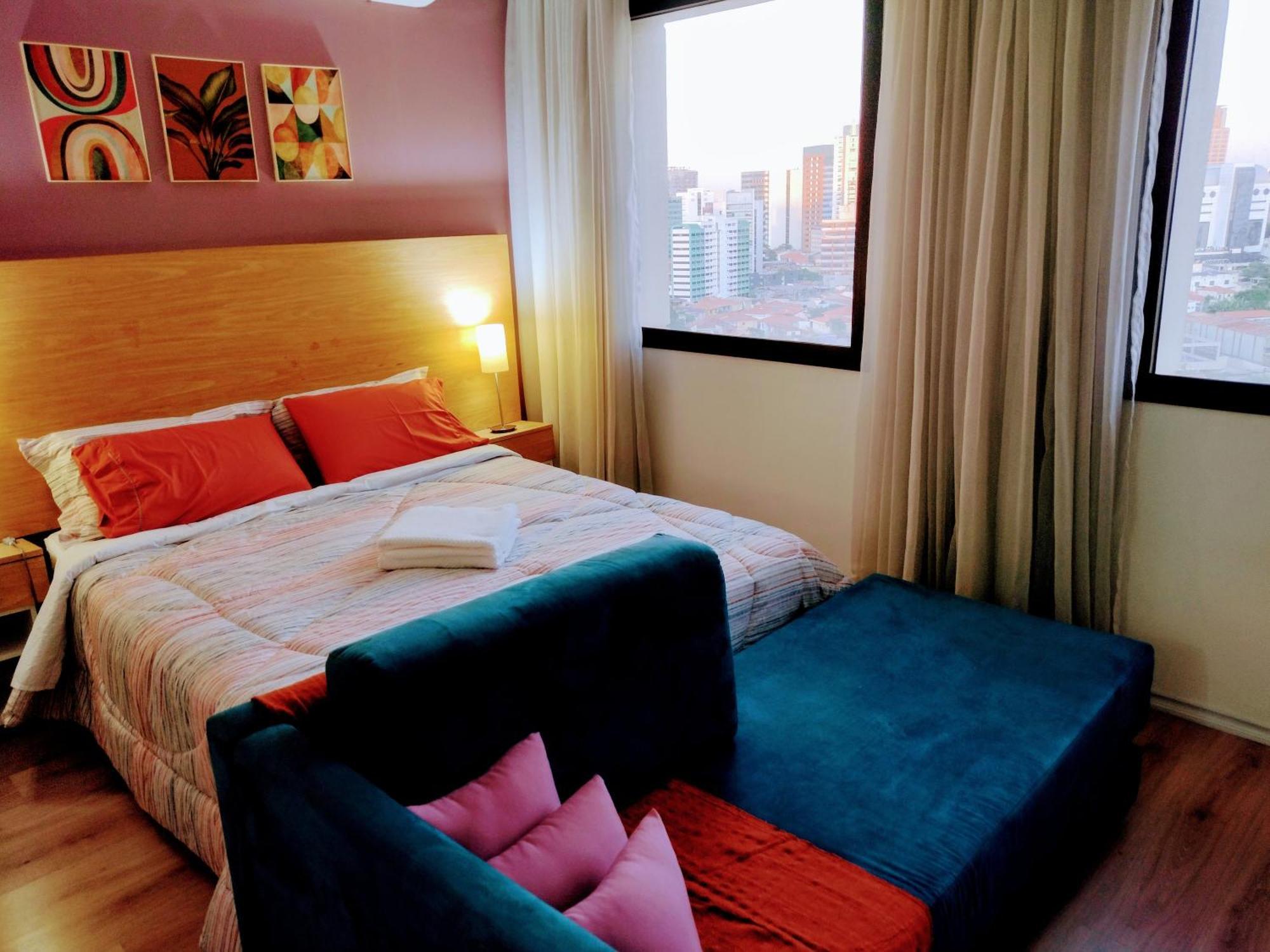 סאו פאולו The Best Urban Deluxe - Duplex Studio - Hotel Qlty Faria Lima - By Luxxor מראה חיצוני תמונה
